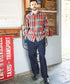 MR.OLIVE/RINSE WASH 12oz CRUNCH DEINIM / RELAX EASY PANTS ミスターオリーブ/リンスウォッシュ12ozクランチデニム/リラックスイージーパンツ